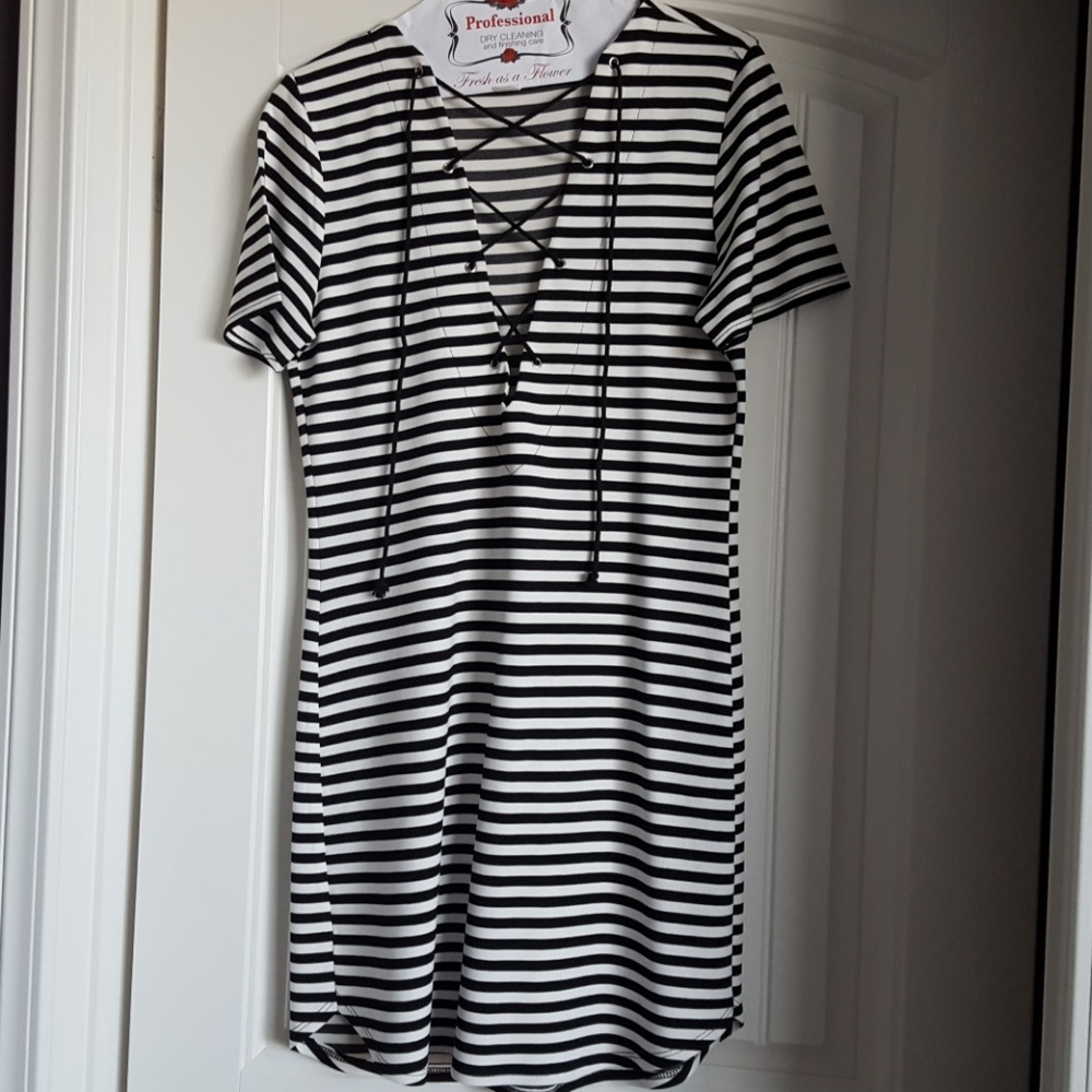 🎉FINAL SALE🎉 Striped Mini Dress